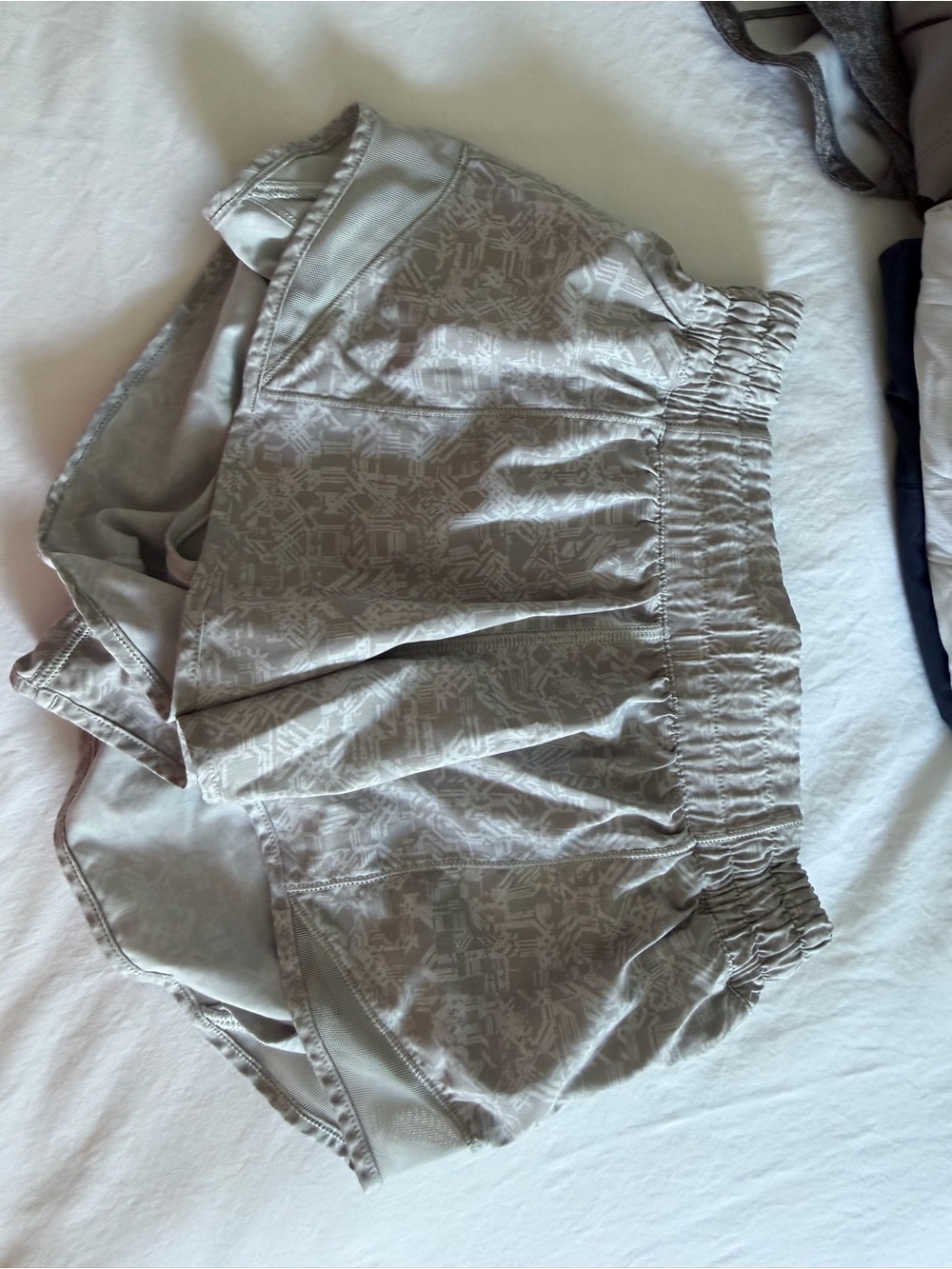 lululemon athletica Light Gray Women's Athletic Shorts